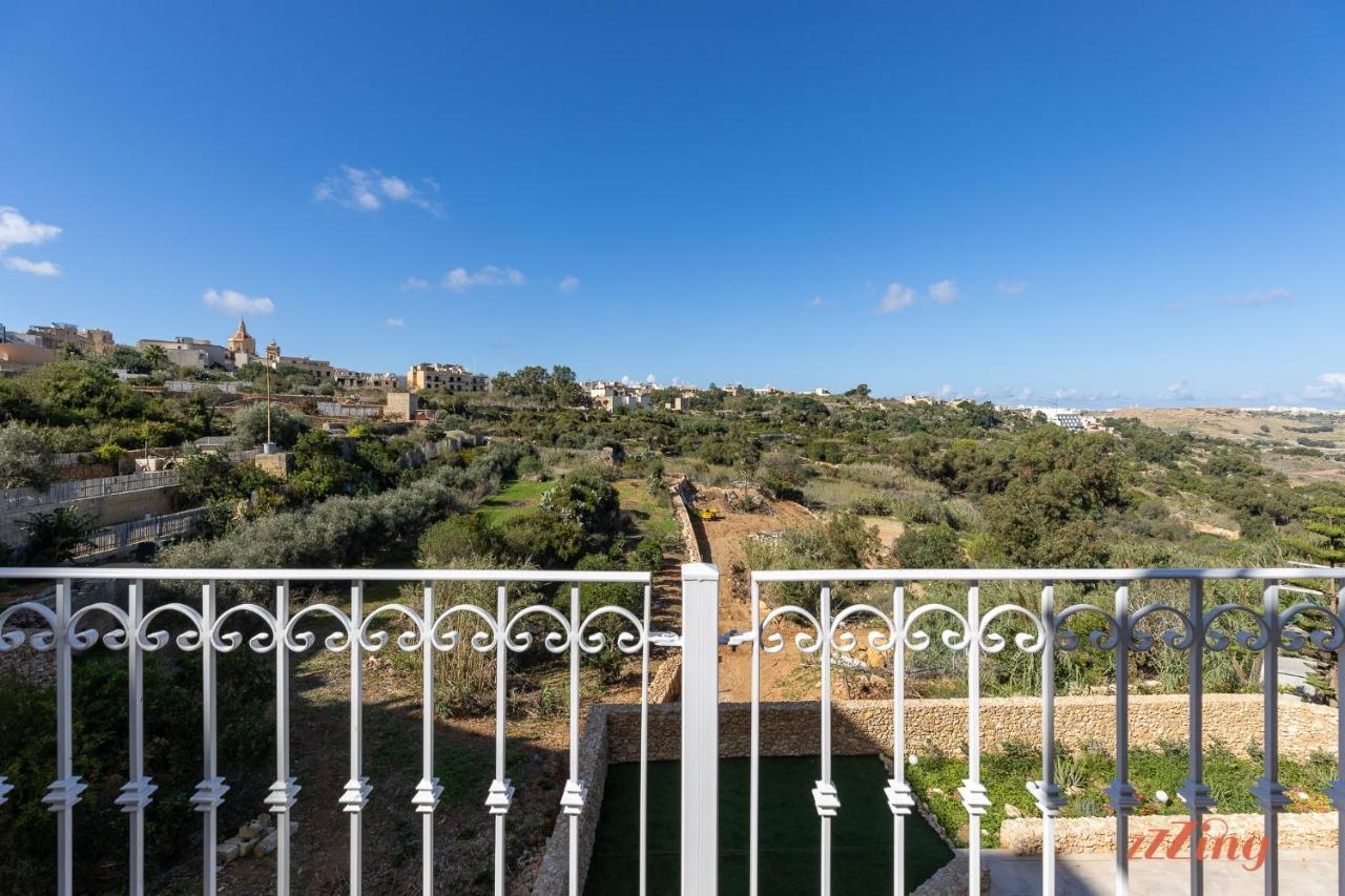 Gozo - Apartment With Stunning Views & Shared Pool Xagħra Extérieur photo